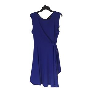 Chelsea Rose Cobalt Blue Sleeveless Dress 14